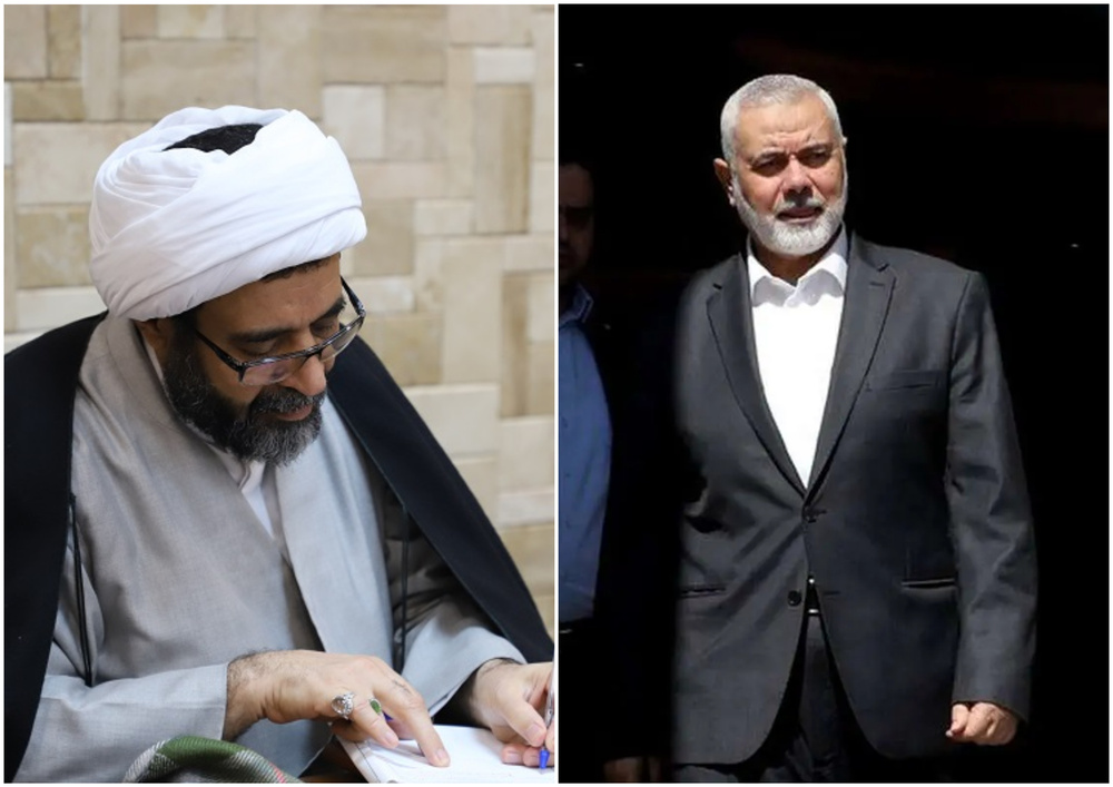 تسلیت مدیر حوزه‌های علمیه خواهران به رئیس دفتر سیاسی حماس