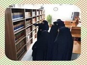 کارگاه آموزش سامانه کتابداری در مدرسه علمیه حضرت معصومه در شهرستان جعفریه قم برگزار شد