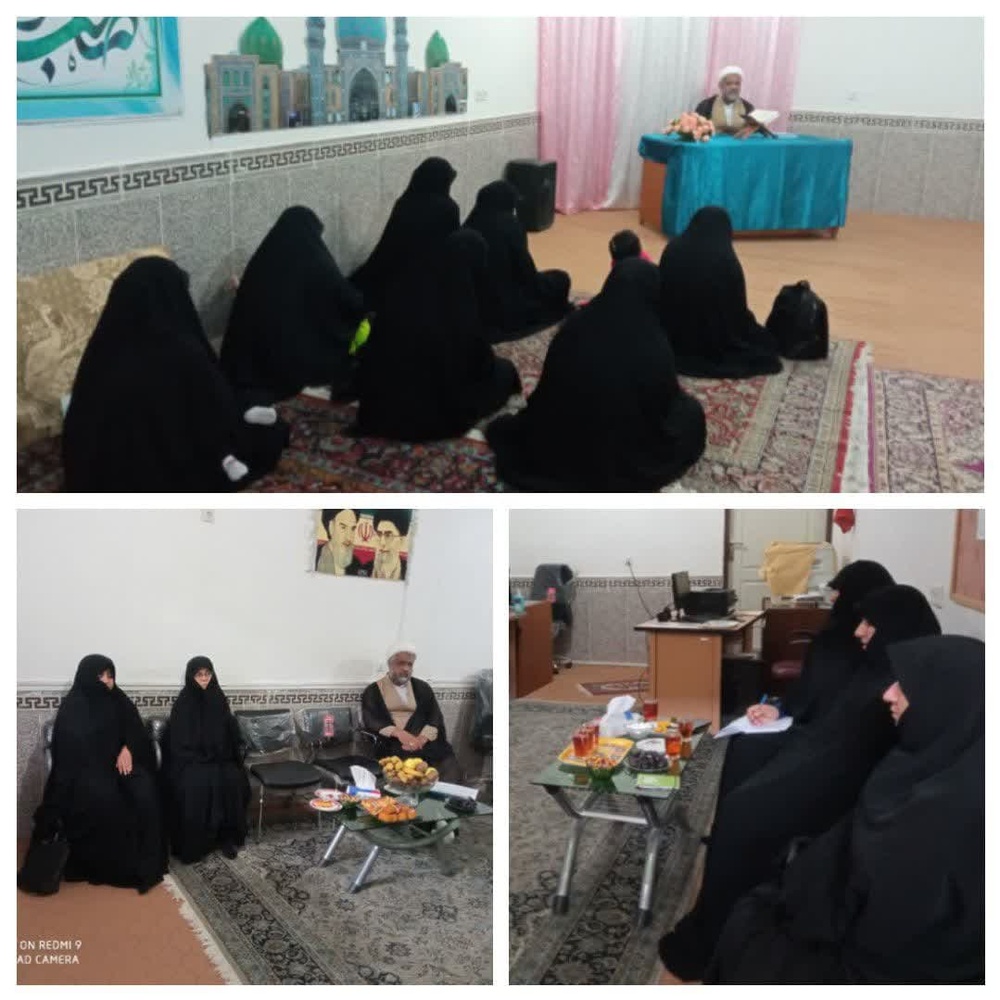 بازدید حجت‌الاسلام والمسلمین، مرتضی عرب‌خالص، مدیر حوزه‌های علمیه خواهران در سیستان و بلوچستان از مدرسه علمیه زینبیه سراوان