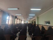 نشست بصیرتی با عنوان تأثیر تفکر بسیج در جبهه مقاومت در شاهرود