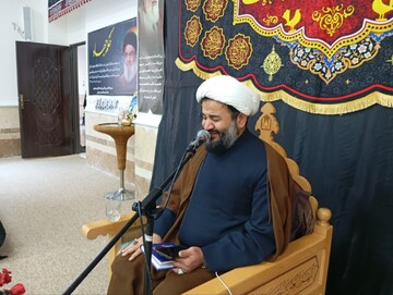 مراسم استقبال از شهید گمنام در مدرسه علمیه معصومیه س بوشهر