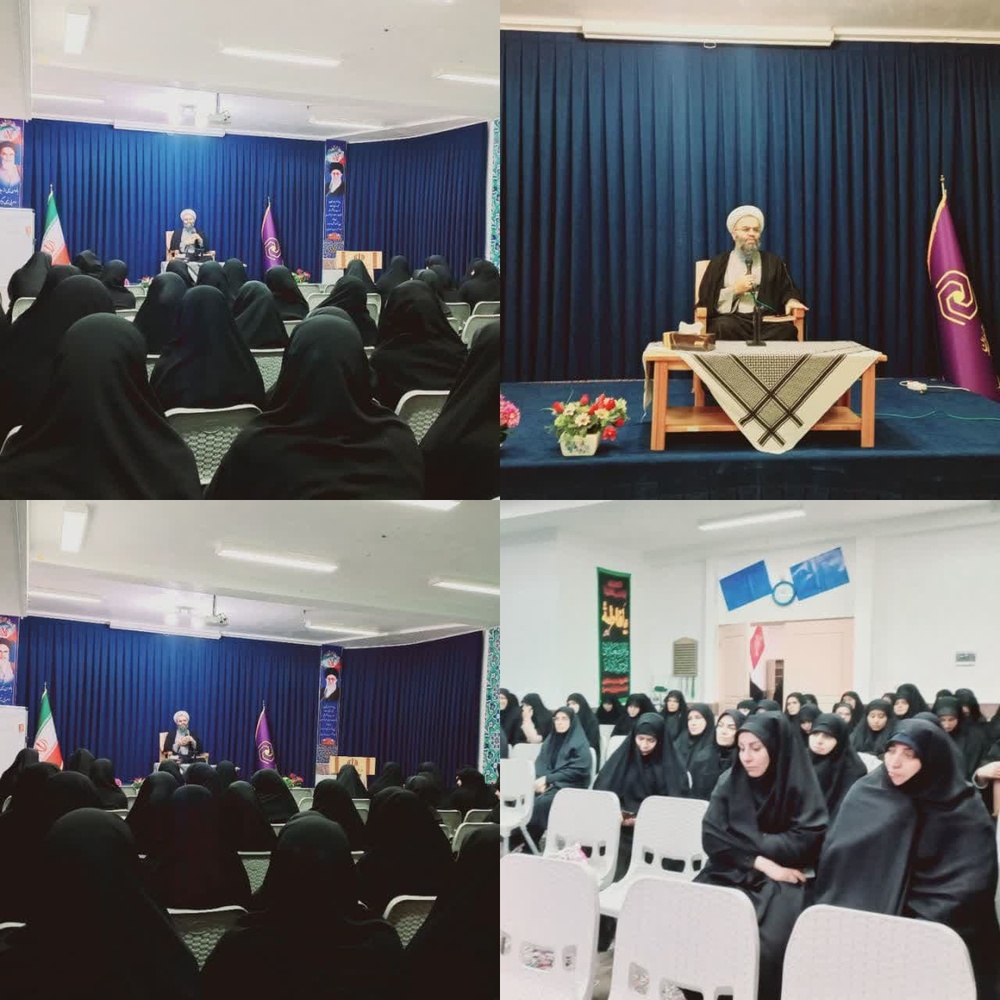 دیدار مدیر حوزه‌های علمیه خواهران استان کردستان با طلاب مدرسه الزهرا در قروه