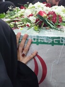 تصاویر / استقبال از شهید گمنام در ساری برگزار شد