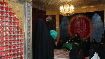 تصاویر/ مراسم عزاداری به مدت سه روز در امامزاده سید علی اصغر(ع)ساوه با همکاری مدرسه علمیه فاطمه الزهرا(س)