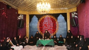 تصاویر/ مراسم عزاداری به مدت سه روز در امامزاده سید علی اصغر(ع)ساوه با همکاری مدرسه علمیه فاطمه الزهرا(س)