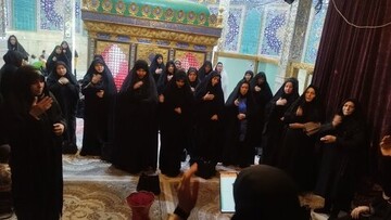 تصاویر/ مراسم عزاداری به مدت سه روز در امامزاده سید علی اصغر(ع)ساوه با همکاری مدرسه علمیه فاطمه الزهرا(س)