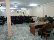 دیدار جمعی از خواهران طلبه استان خوزستان با آیت الله موسوی جزایری