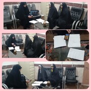 برگزاری میز مشاوره پژوهشی برای طلاب پایه هفتم به مناسبت هفته پژوهش