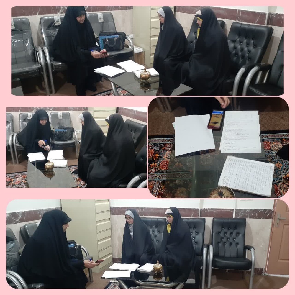 برگزاری میز مشاوره پژوهشی برای طلاب پایه هفتم به مناسبت هفته پژوهش