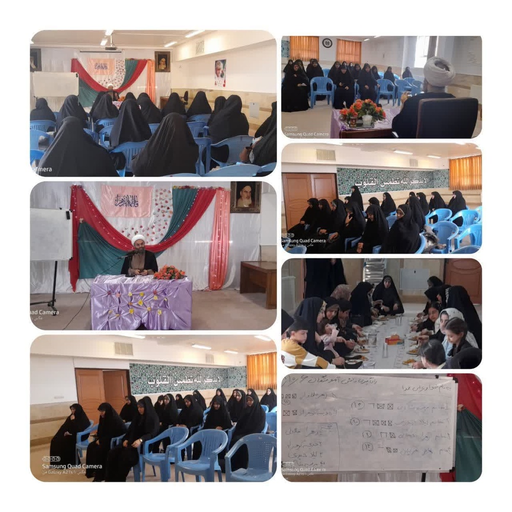 جلسه مدیر حوزه علمیه خواهران استان کردستان با دانش آموختگان سریش آباد