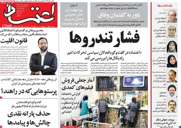 صفحه اول روزنامه‌های چهارشنبه ۱۲ دی‌ماه ۱۴۰۳