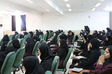 مراسم سالگرد شهید سلیمانی در مدرسه علمیه الزهرا س بوشهر