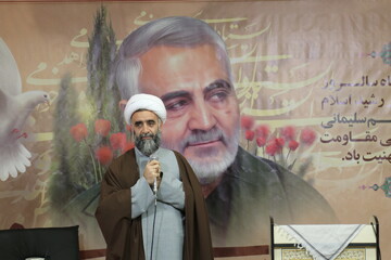 مراسم سالگرد شهید سلیمانی در مدرسه علمیه الزهرا س بوشهر