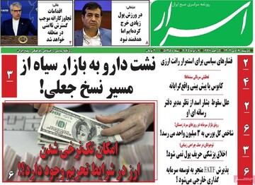 صفحه اول روزنامه‌های دوشنبه ۱۷ دی‌ماه ۱۴۰۳