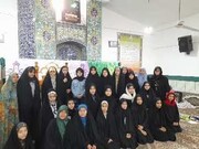 مراسم اعتکاف دانش آموزان سمنان