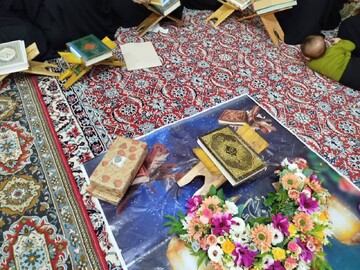 دومین جلسه کاروان تبلیغ رمضانیه مدرسه علمیه خواهران برازجان