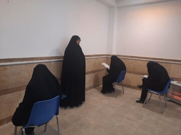 تصاویر/ برگزاری آزمون المپیاد علمی حوزه علمیه خواهران استان بوشهر