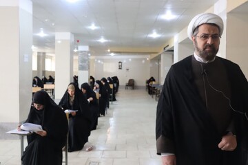 تصاویر/رقابت علمی ۱۵۰ طلبه برتر استان البرز در یازدهمین المپیاد علمی حوزه‌های علمیه خواهران