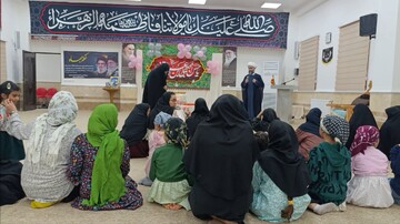 تصاویر/ ضیافت افطاری کودکان بهزیستی در حوزه علمیه خواهران بوشهر