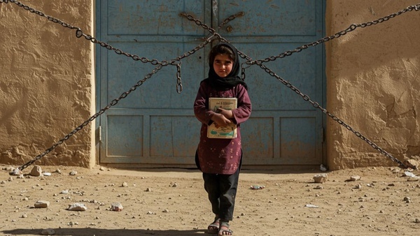 چالش بزرگ بیماران افغان با مهر و موم طالبان به در مدارس دخترانه