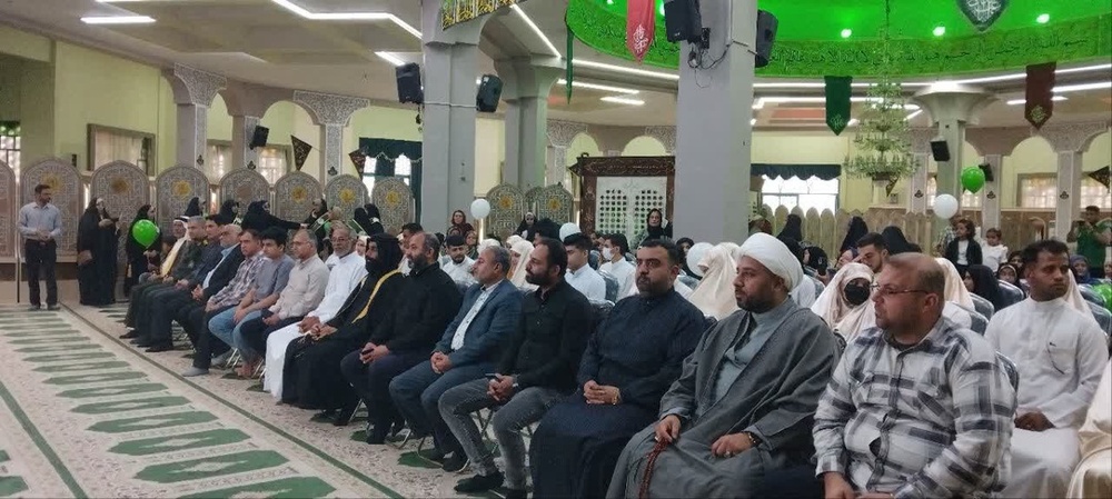 جشن ازدواج ۱۴ زوج جوان با عطر شهدا در شلمچه +تصاویر