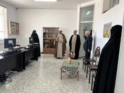بازدید مدیر حوزه‌های علمیه خواهران، از مدرسه علمیه خواهران حضرت سیدالشهدا(ع) یزد