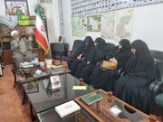 دیدار کادر مدرسه علمیه معصومیه تفرش با امام جمعه شهرستان