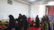 برپایی نمایشگاه لباس ویژه خانواده شیعیان کشور سوریه در مدرسه علمیه پردیسان قم