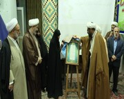 آیین رونمایی از حکم اولین مدیر مدرسه علمیه خواهران یزد برگزار شد