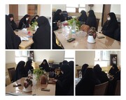 برگزاری جلسه فصلی معاونان فرهنگی مدارس علمیه خواهران استان زنجان