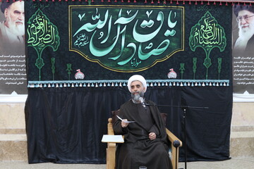 تصاویر/ مراسم شهادت امام صادق ع در مدرسه علمیه معصومیه بوشهر