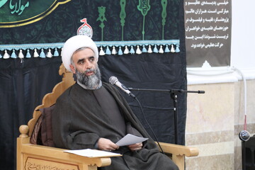 تصاویر/ مراسم شهادت امام صادق ع در مدرسه علمیه معصومیه بوشهر