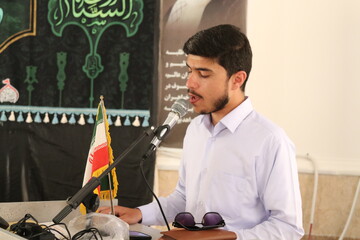 تصاویر/ مراسم شهادت امام صادق ع در مدرسه علمیه معصومیه بوشهر