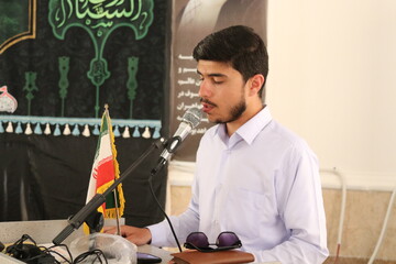 تصاویر/ مراسم شهادت امام صادق ع در مدرسه علمیه معصومیه بوشهر