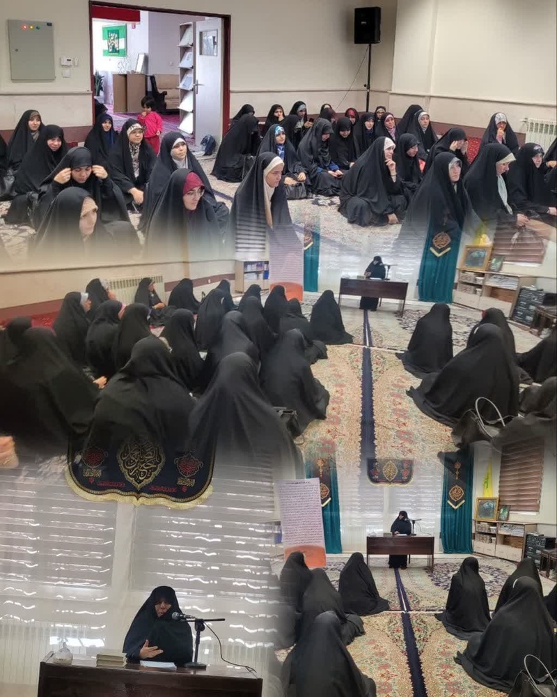 برگزاری نشست صمیمی مدیر و طلاب  مدرسه علمیه بقیع 