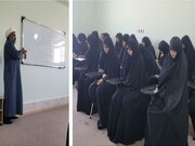 برگزاری جلسه اخلاق در حوزه علمیه حضرت معصومه(س) جعفریه قم