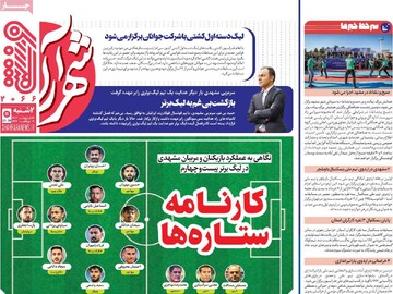 صفحه اول روزنامه‌های دوشنه ۲۹ اردیبهشت‌ماه ۱۴۰۴