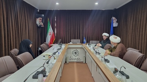 جلسه تعامل و هم‌افزایی معاون فرهنگی مدیریت استان قم با مسئولین مؤسسه بنیاد هدایت