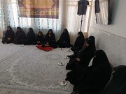 دیدار مدیر و مسئولان مرکز مدیرت حوزه‌های علمیه و کادر مدیریت حوزه‌ علمیه خواهران قم با خانواده شهید میثم فتح‌قریب