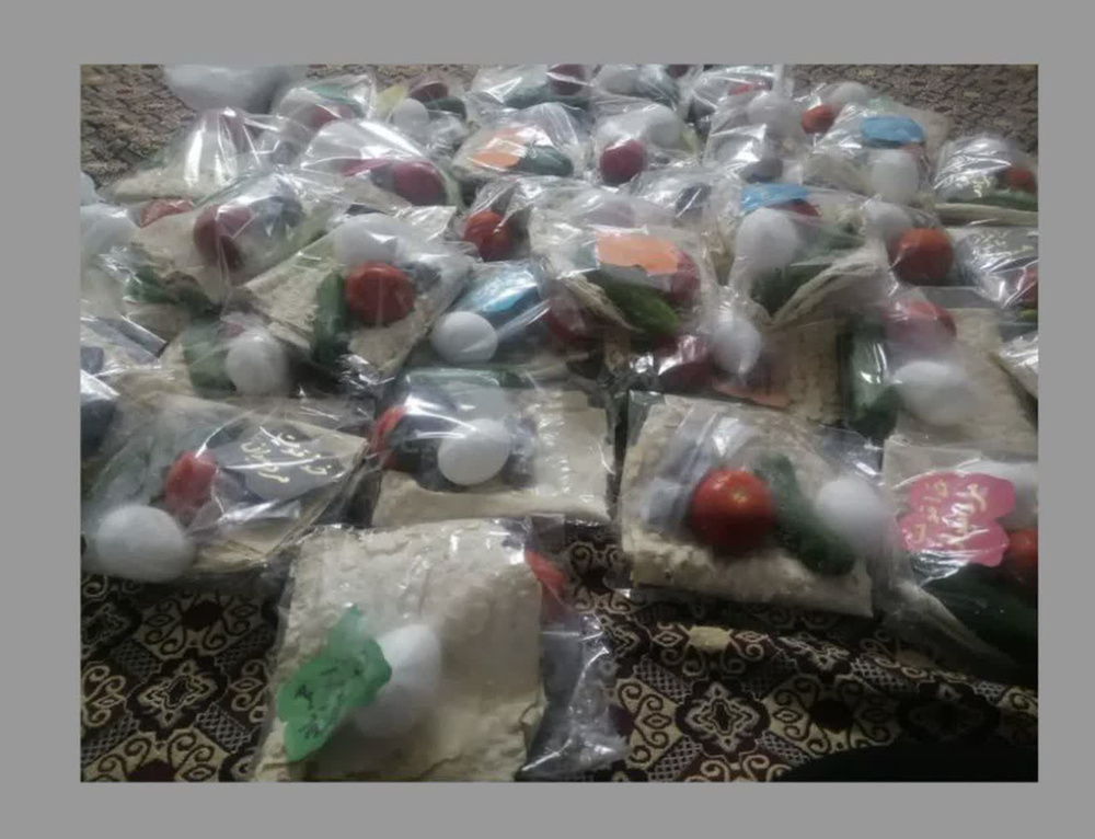 فیلم| همدلی بانوان جهادگر با حافظان امنیت