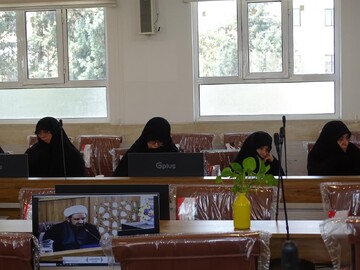 آیین سنگر‌سپاری معاون فرهنگی حوزه علمیه خواهران استان اصفهان