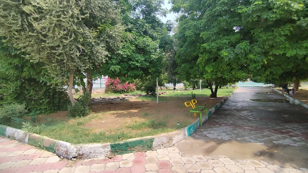 پیشرفت ۵۰ درصدی پروژه پارک بانوان لنده