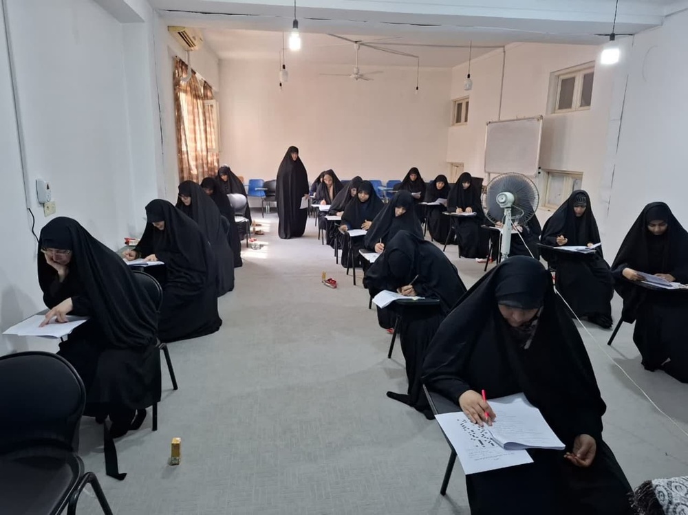 برگزاری آزمون کتبی مشاوران مدارس علمیه خواهران مازندران