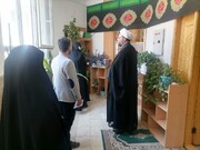 بازدید مدیر حوزه علمیه خواهران استان تهران از مدرسه علمیه الزهرا (س)