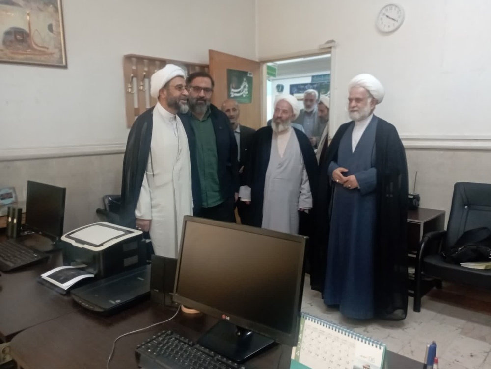 بازدید حجت الاسلام والمسلمین فاضل از مدرسه علمیه تخصصی فاطمیه پاکدشت