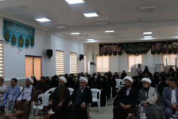 تصاویر/ برگزاری مراسم افتاحییه سال تحصیلی جدید حوزه علمیه خواهران استان بوشهر