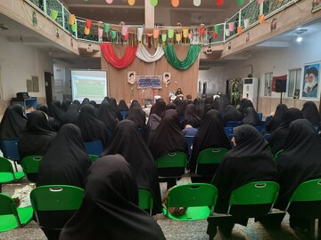 تصاویر/ همگامی علم و ایثار در مدرسه علمیه خواهران برازجان