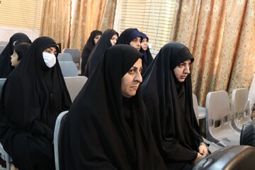 تصاویر/ برگزاری آیین افتتاحیه سال تحصیلی جدید مدرسه علمیه خواهران شهرستان عسلویه