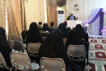 تصاویر/ برگزاری آیین افتتاحیه سال تحصیلی جدید مدرسه علمیه خواهران شهرستان عسلویه