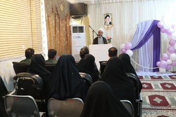 تصاویر/ برگزاری آیین افتتاحیه سال تحصیلی جدید مدرسه علمیه خواهران شهرستان عسلویه